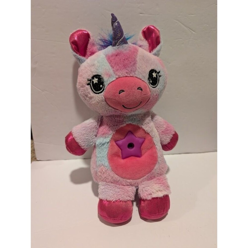 Star Belly Dream Lites Magical Unicorn Huggable Nightlight 6 Colored Lights EUC